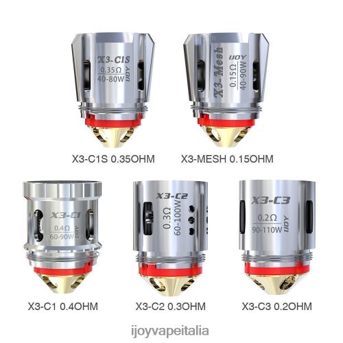 Best iJOY Flavor - iJOY Captain x3 bobine di ricambio (confezione da 3) H2H04F109