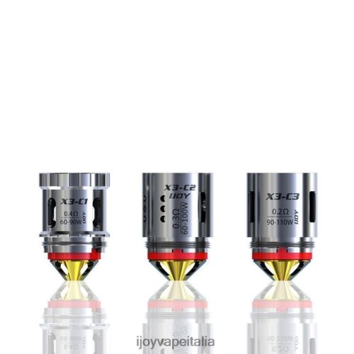 Best iJOY Flavor - iJOY Captain x3 bobine di ricambio (confezione da 3) H2H04F69