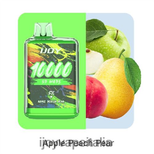 iJOY Disposable Vape - iJOY Bar SD10000 monouso H2H04F160 mela pesca pera
