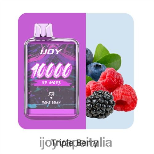 iJOY Vape Milano - iJOY Bar SD10000 monouso H2H04F173 tripla bacca