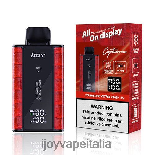 iJOY For Sale - iJOY Bar Captain monouso H2H04F95 zucchero filato alla fragola