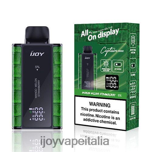 iJOY Vape Italia - iJOY Bar Captain monouso H2H04F91 mango melone fragola