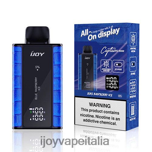 iJOY Vape Milano - iJOY Bar Captain monouso H2H04F83 mirtillo blu