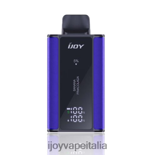 iJOY Disposable Vape - iJOY Captain 10000 svapo H2H04F30 Pinacolata di banane
