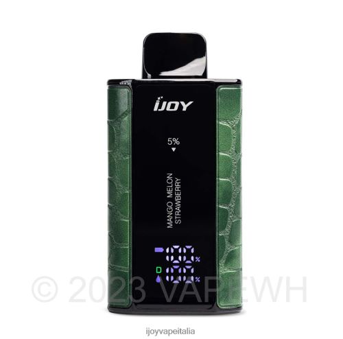 iJOY Vape Italia - iJOY Captain 10000 svapo H2H04F41 gommosa alla pesca