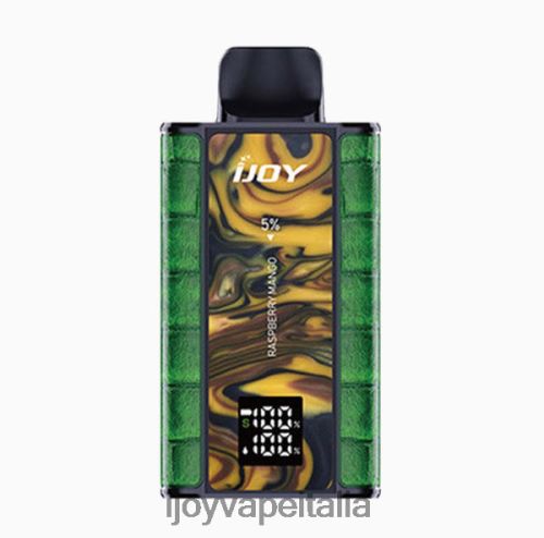 iJOY Vape Shop - iJOY Captain 10000 svapo H2H04F44 mango al lampone