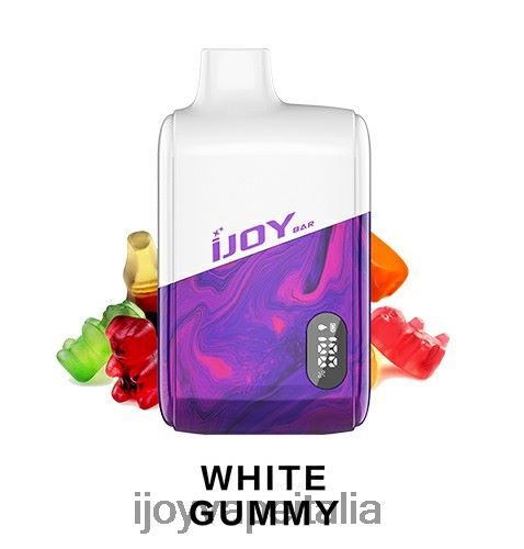 Best iJOY Flavor - iJOY Bar IC8000 monouso H2H04F199 gommoso bianco