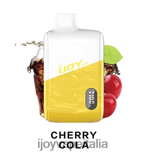 iJOY Vape Italia - iJOY Bar IC8000 monouso H2H04F181 Cola alla ciliegia