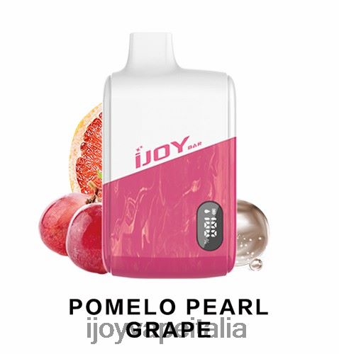 iJOY Vape Roma - iJOY Bar IC8000 monouso H2H04F192 uva pomelo perlata