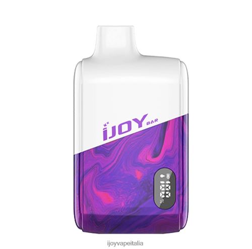 iJOY Vape Price - iJOY Bar Smart Vape 8000 sbuffi H2H04F27 gommoso bianco