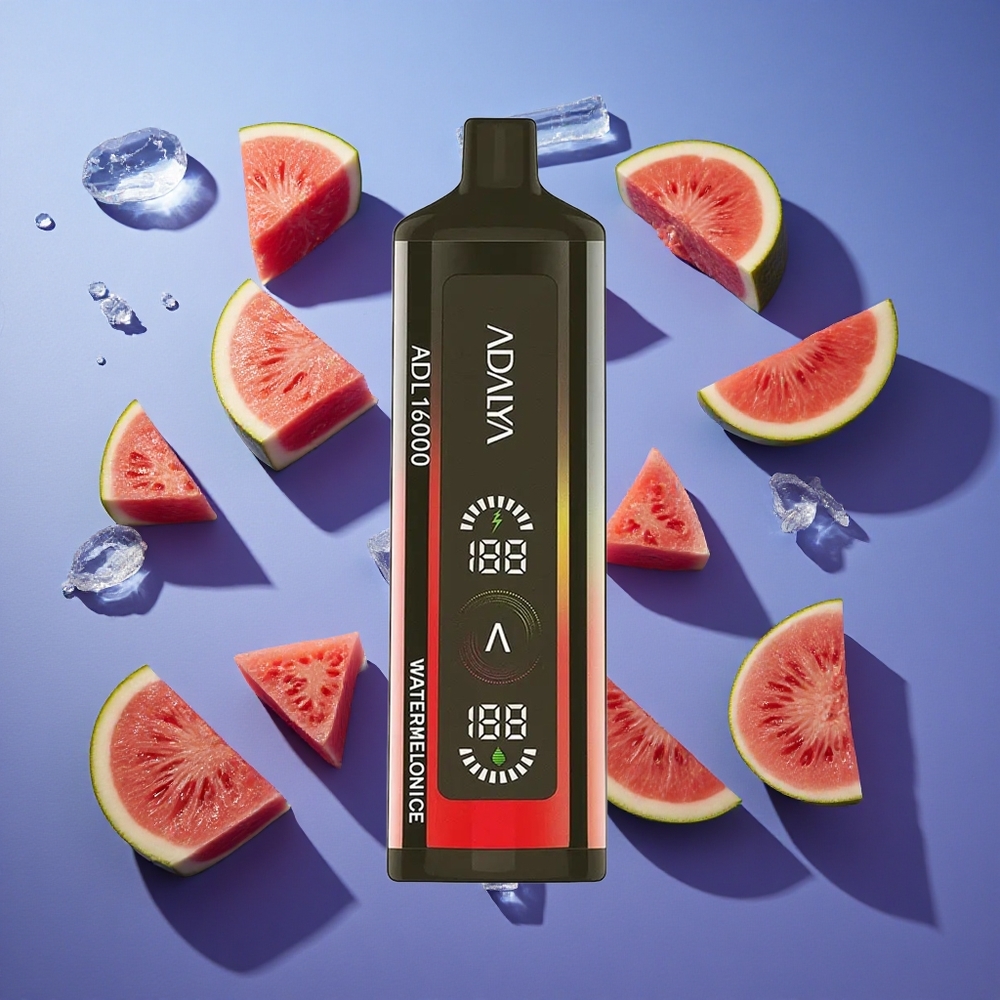 Anguria Ghiaccio Adalya ADL 16000 PRO Puffs Ricaricabile USB-C Italia vape