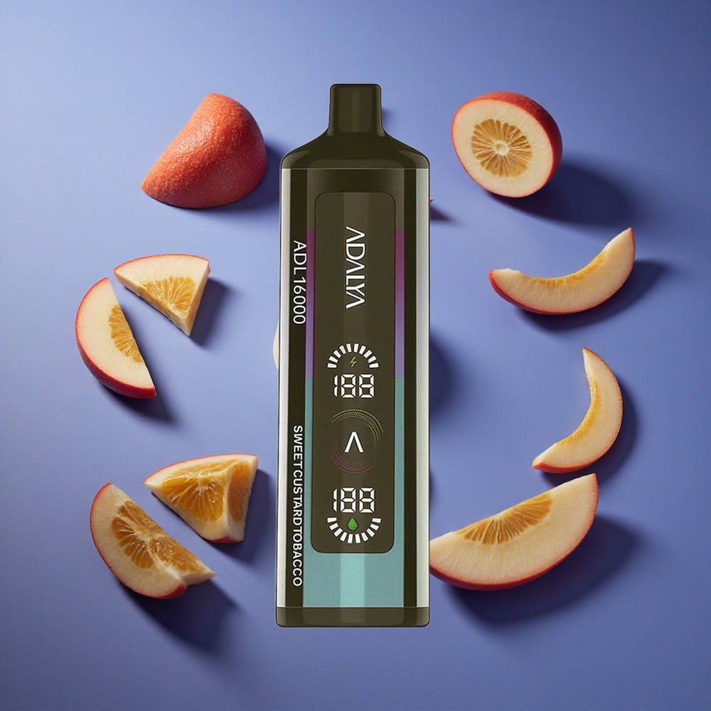 Dolce Crema Tabacco Adalya ADL 16000 PRO Puffs Ricaricabile USB-C Italia vape