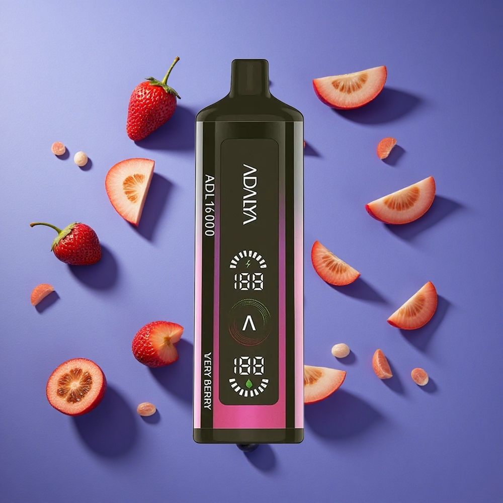 Misto di Bacche Adalya ADL 16000 PRO Puffs Schermo Digitale Italia vape