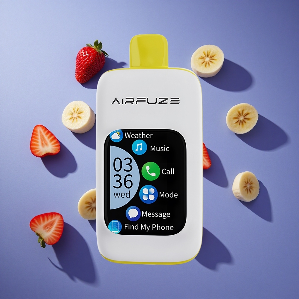 Fragola Banana AirFuze Smart 30000 Puffs TFT Touch Italia vape