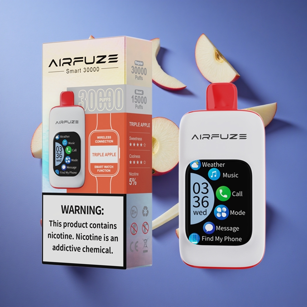 Mela Tripla AirFuze Smart 30000 Puffs Display Touch Italia vape