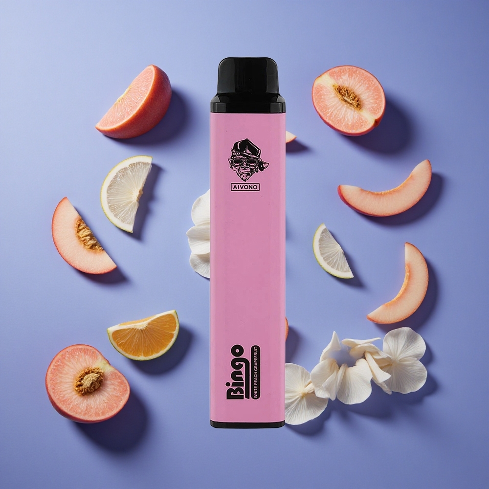 Pesca Bianca Pompelmo Aivono Aim Bingo 4000 Puffs 10mL Italia vape