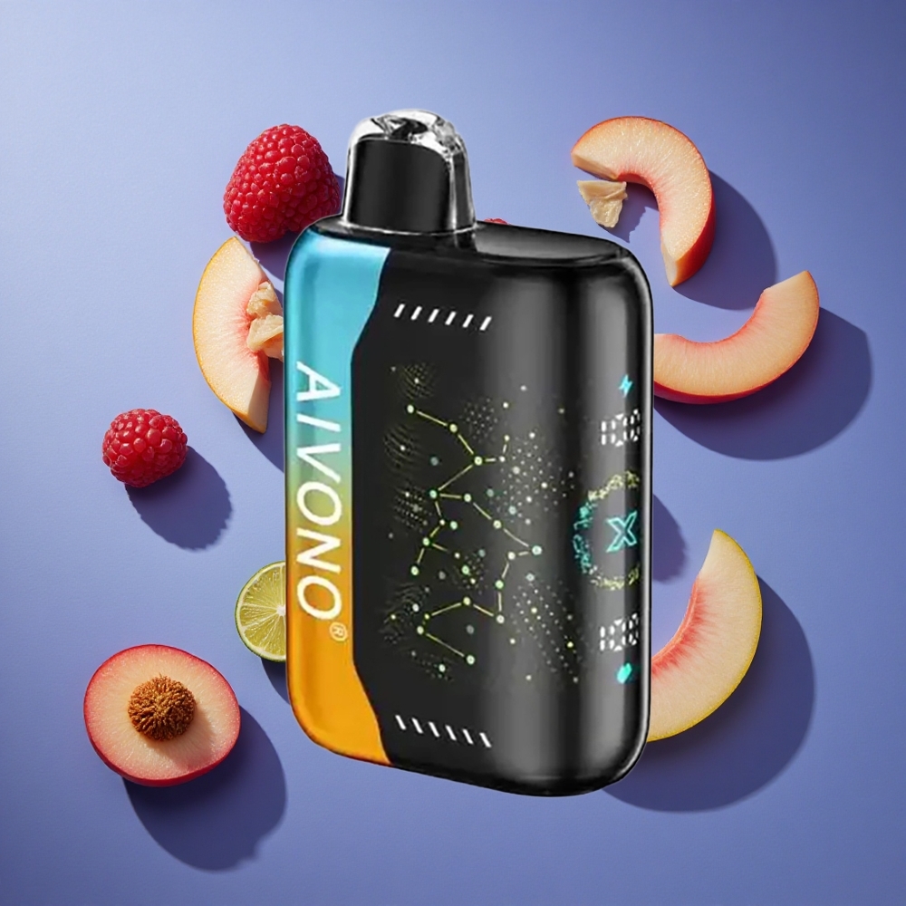 Lampone Pesca Lime Aivono Aim Boom 25000 Puffs Mesh Coil 1.2 ohm Italia vape