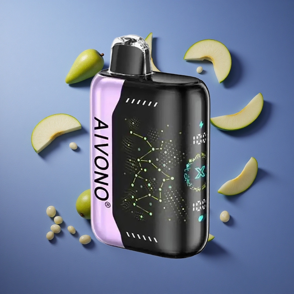 Mela Verde Uva Aivono Aim Boom 25000 Puffs 28ml Capacità E-Liquid Italia vape