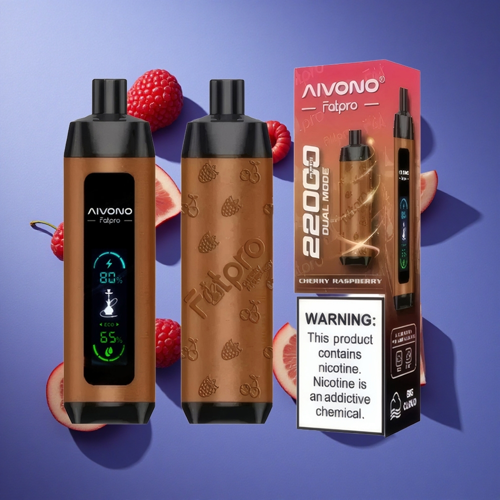 Ciliegia Lampone Aivono Aim Fatpro 22000 Puffs 28ml E-liquid Italia vape