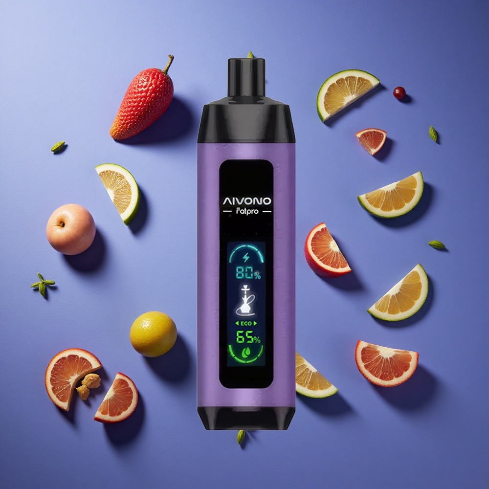 Uva Menta Aivono Aim Fatpro 22000 Puffs 28ml E-liquid Italia vape