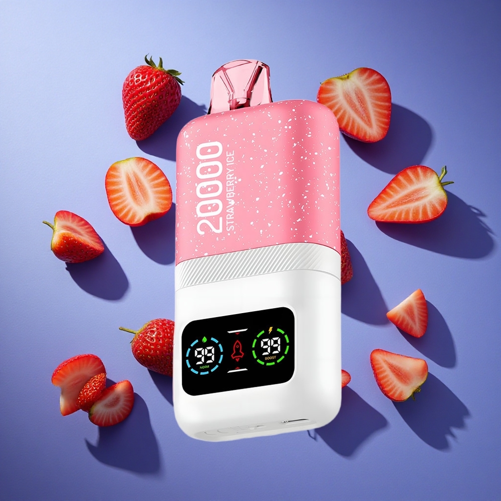 Fragola Ghiaccio Aivono AIM MAGIC 20000 Puffs Dual Mesh Italia vape