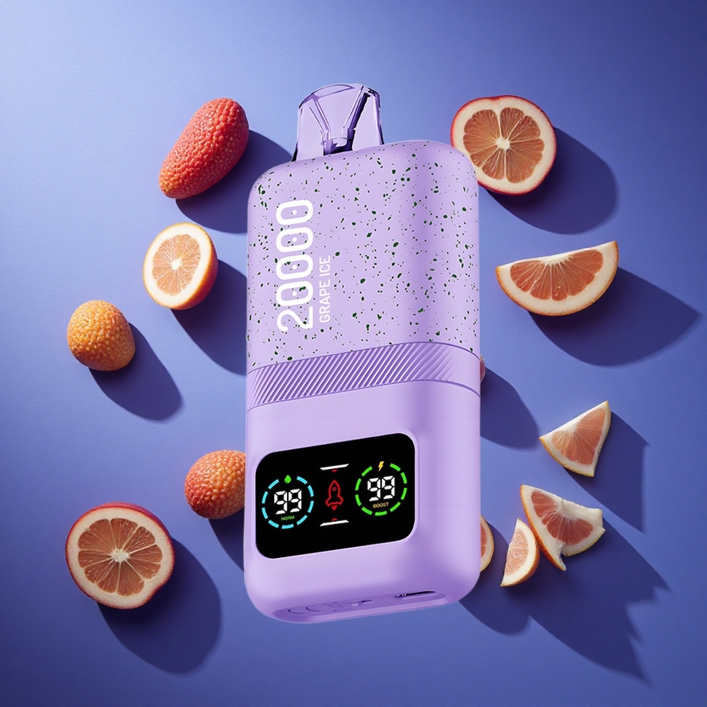 Ghiaccio d'Uva Aivono AIM MAGIC 20000 Puffs Doppia Bobina a Maglia Italia vape