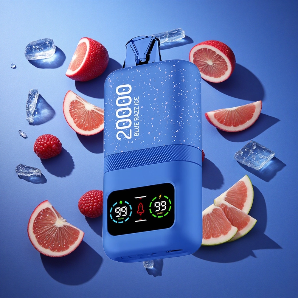 Mirtillo Ghiaccio Aivono AIM MAGIC 20000 Puffs Doppia Bobina a Maglia Italia vape