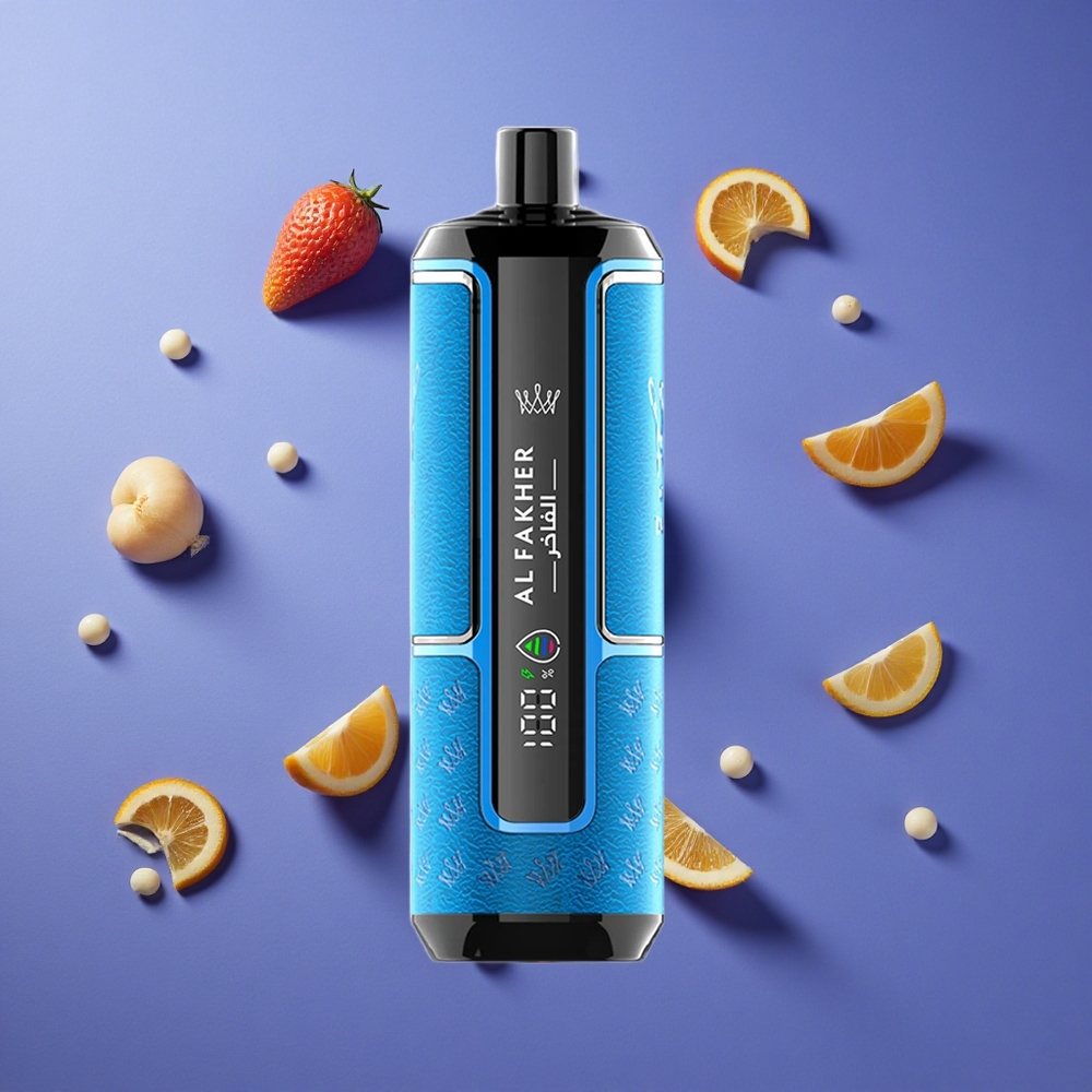 Gomma Mirtillo Al Fakher Crown Bar 15K Hypermax 15.000 Puffs Portatile Italia vape