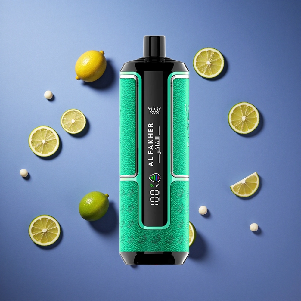 Limone Lime Al Fakher Crown Bar 15K Hypermax 15.000 Puffs Italia vape