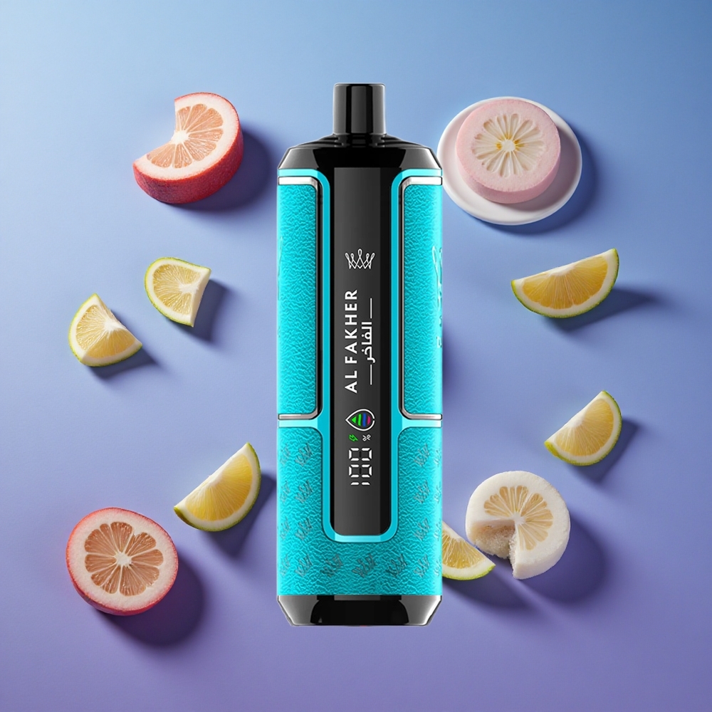 Menta Gommoso Al Fakher Crown Bar 15K Hypermax Disposable Vape Kit 15.000 Puffs Italia vape