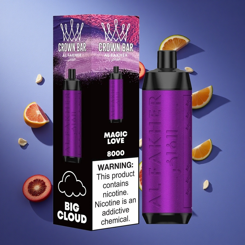 Amore Magico Al Fakher Crown Bar 8000 Cristallo 8000 Puffs Italia vape