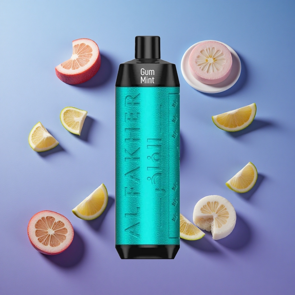 Menta Gommoso Al Fakher Crown Bar 8000 Cristallo 8000 Puffs Italia vape