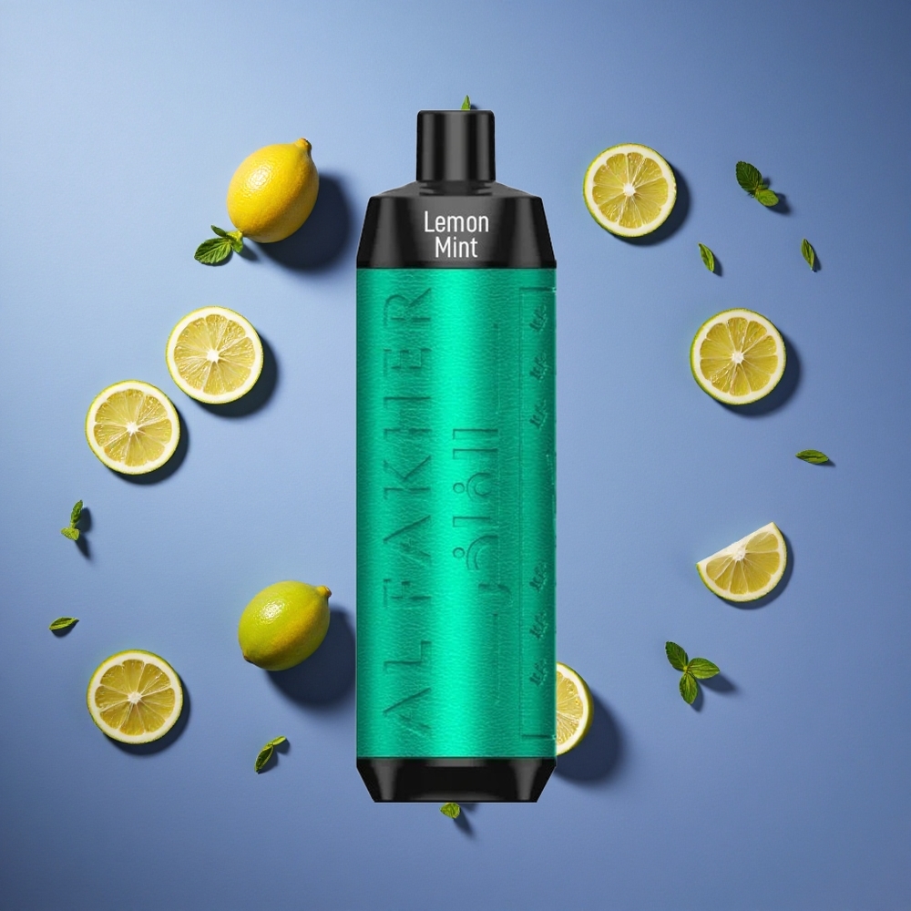 Menta Limone Al Fakher Crown Bar 8000 Puffs 18ml Capienza Italia vape