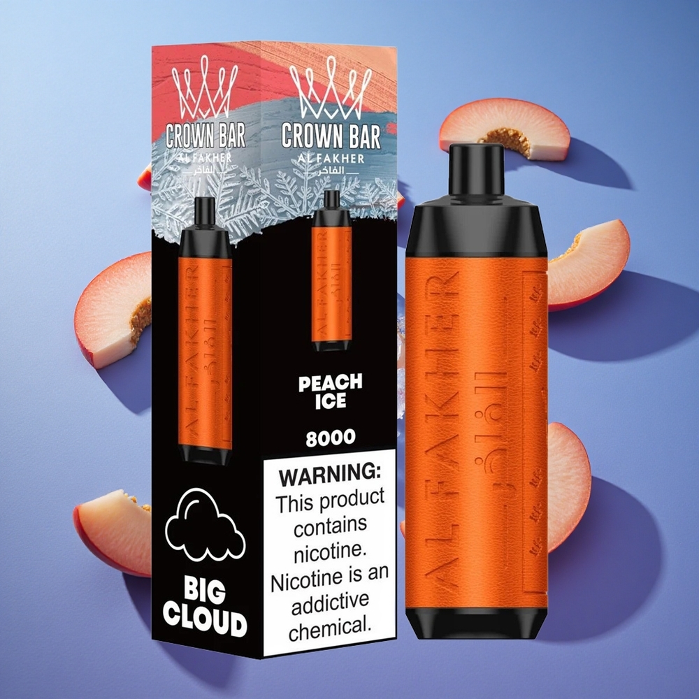 Pesca Ghiaccio Al Fakher Crown Bar 8000 Puffs 18ml Italia vape