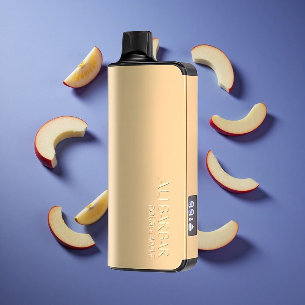 Mela Doppia Alibarbar Ingot 9000 Puffs 22ml Italia vape