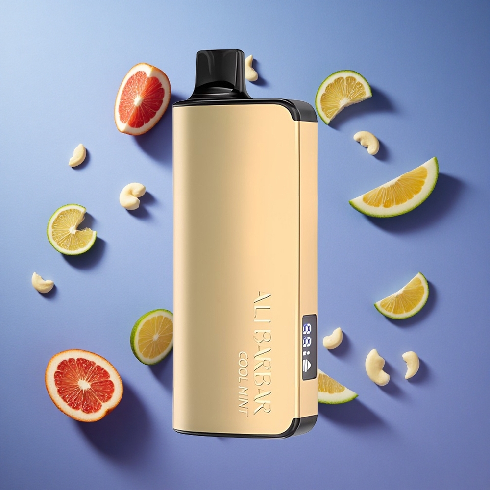 Menta Fresca Alibarbar Ingot 9000 Puffs 22ml Capacità Italia vape