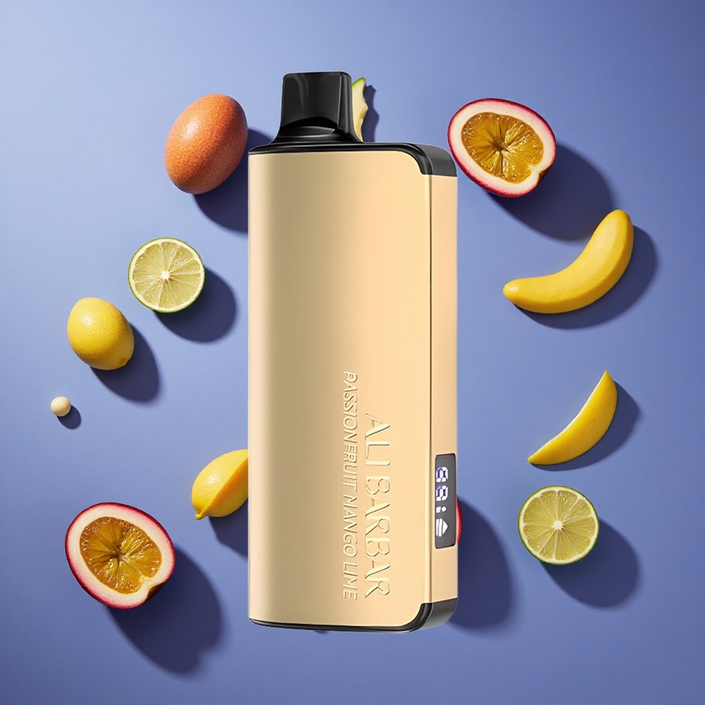Passione Frutto Mango Lime Alibarbar Ingot 9000 Puffs 22ml Capacità Italia vape
