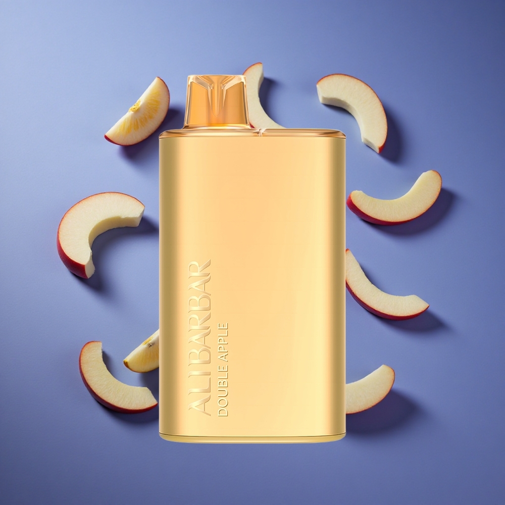 Mela Verde e Mela Rossa Alibarbar Rich 8000 Puffs Capacità della Batteria 2000 mAh Italia vape