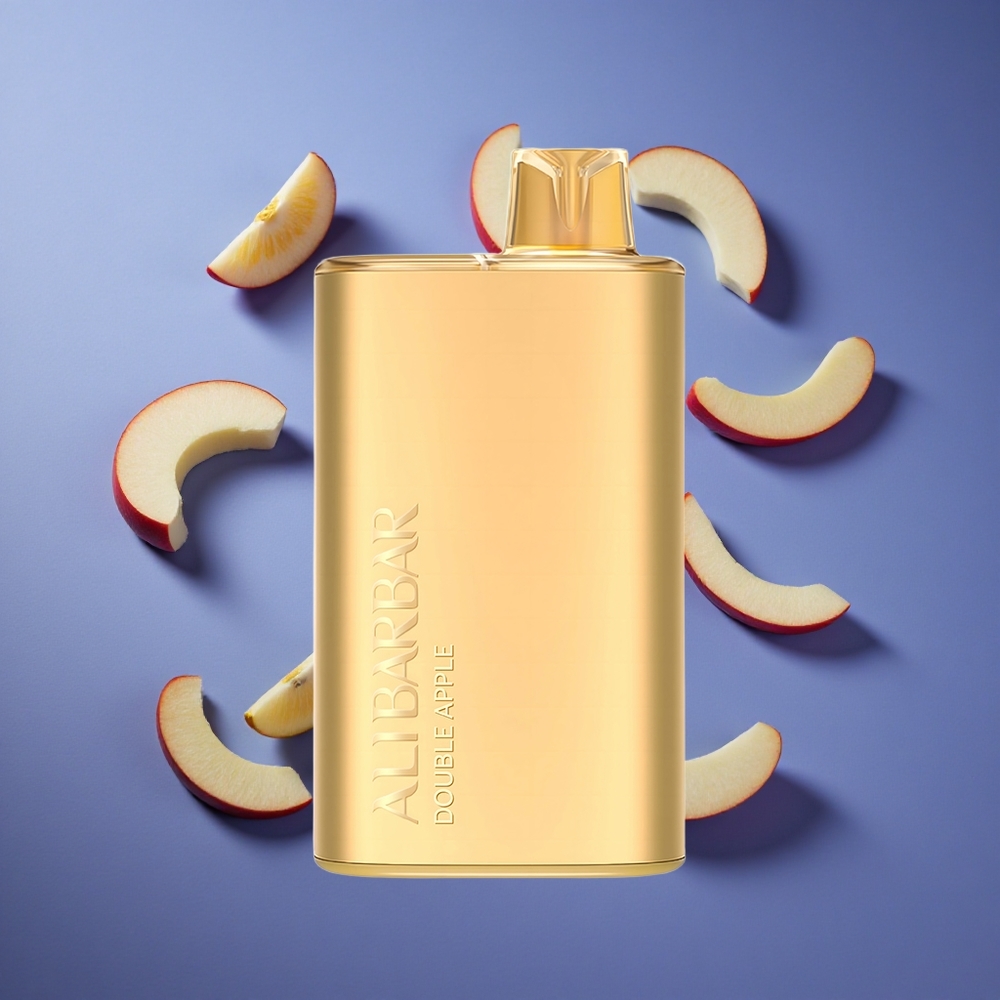 Mela Verde e Mela Rossa Alibarbar Rich 8000 Puffs Capacità della Batteria 2000 mAh Italia vape