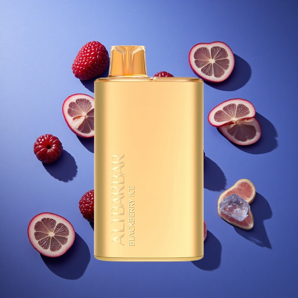 Mora Ghiacciata Alibarbar Rich 8000 Puffs Capacità 20ml Italia vape