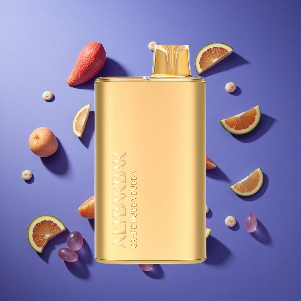 Uva Hubba Bubba Alibarbar Rich 8000 Puffs Non Ricaricabile Italia vape