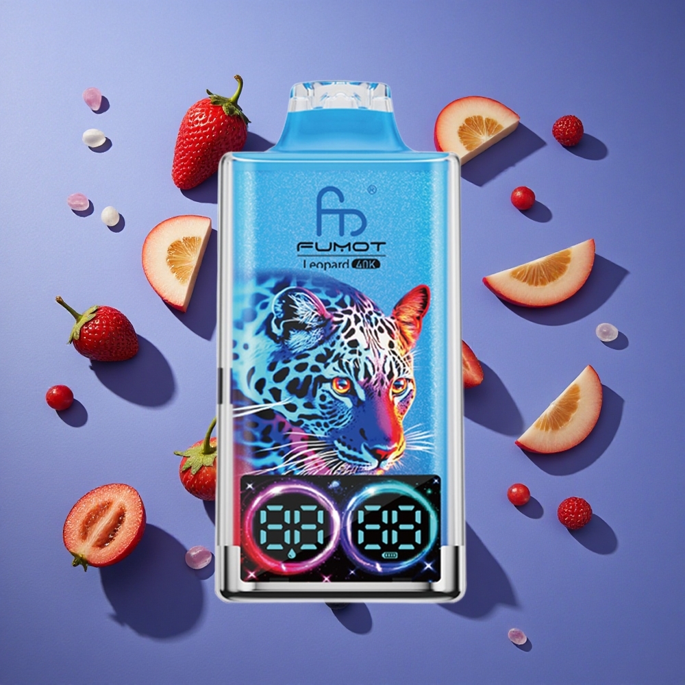 Bacche Miste Fumot Leopard 40K Puffs Ricarica Tipo-C Italia vape