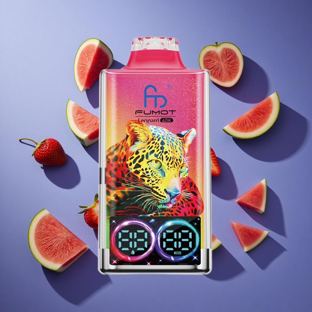 Fragola Anguria Fumot Leopard 40K Puffs Dual Mesh Italia vape