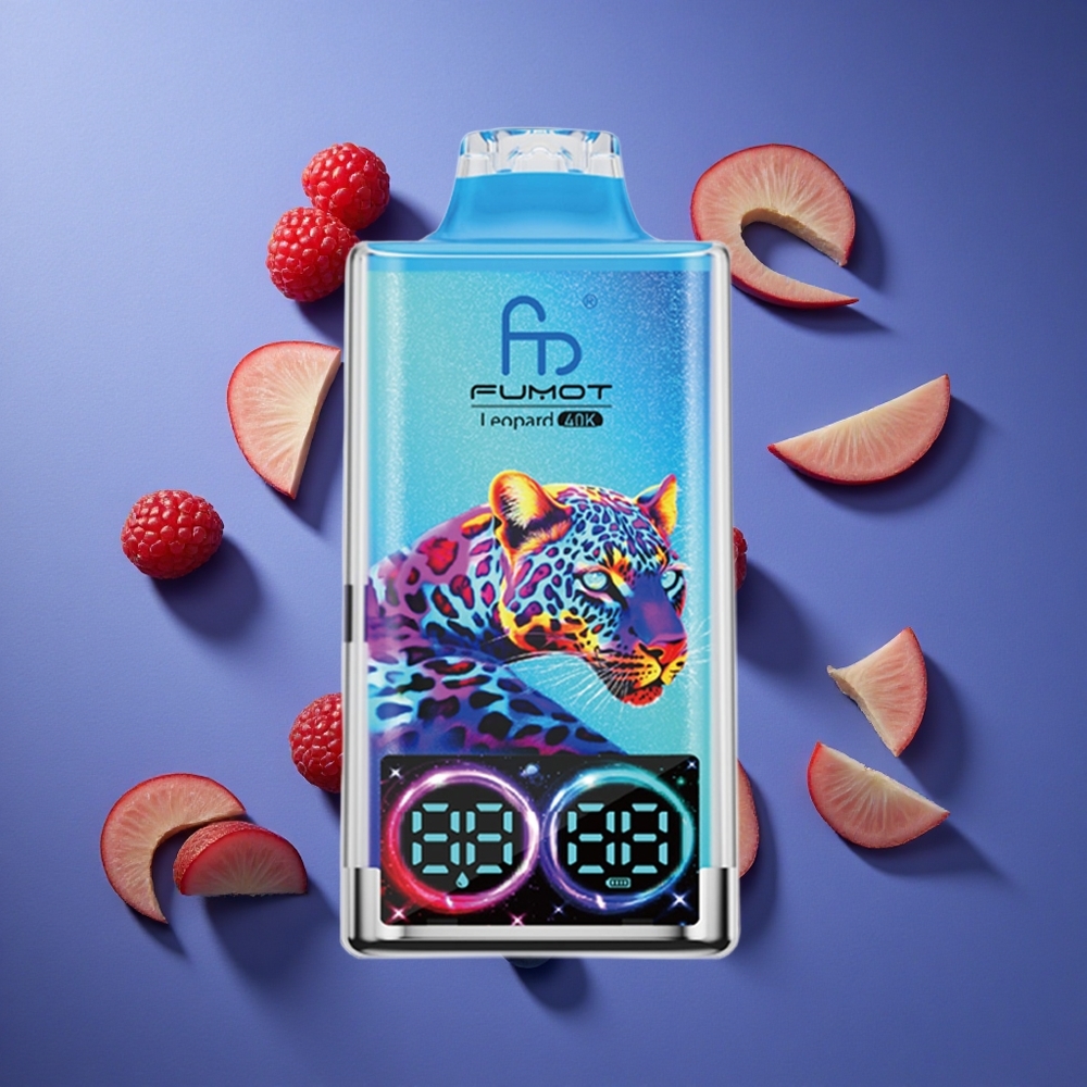 Mirtillo Lampone Fumot Leopard 40K Puffs Doppia Maglia Italia vape