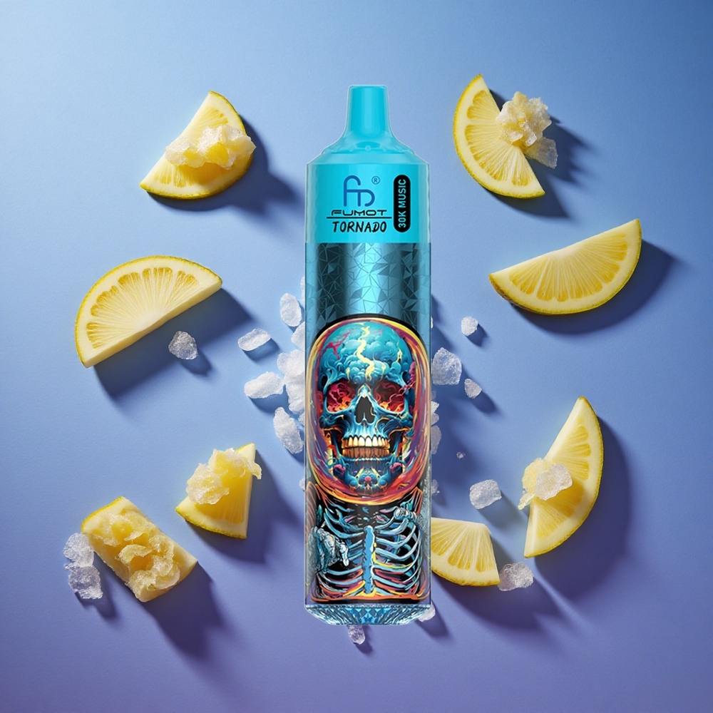 Ananas Ghiaccio Fumot RandM Tornado 30000 Puffs 1.0 Ohm mesh coil Italia vape