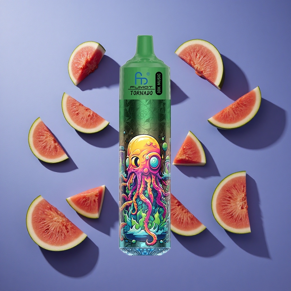 Anguria Melone Fumot RandM Tornado 30000 Puffs 30mL Ricaricabile Italia vape