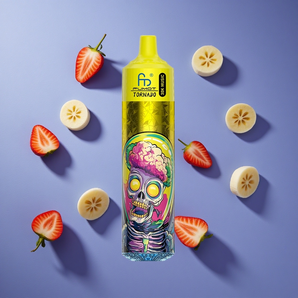 Banana Fragola Fumot RandM Tornado 30000 Puffs 30mL Italia vape