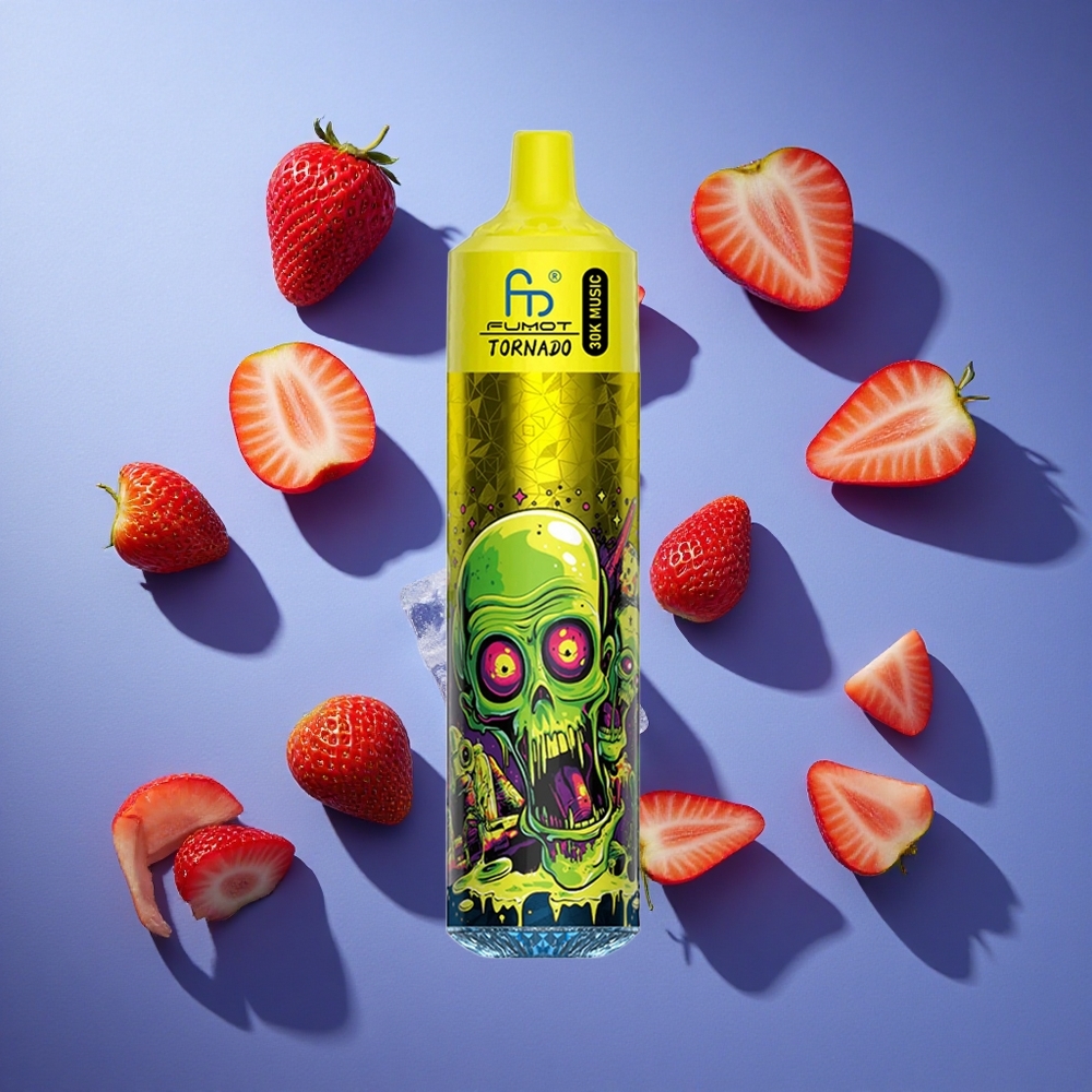 Fragola Ghiaccio Fumot RandM Tornado 30000 Puffs 30mL Italia vape