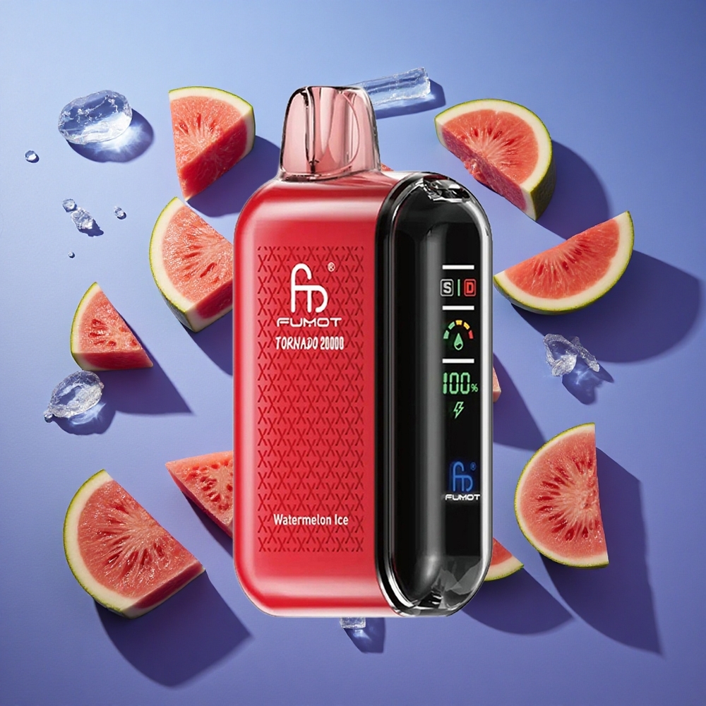 Anguria Ghiaccio Fumot Tornado 20000 Puffs Dual Mesh Coil Italia vape