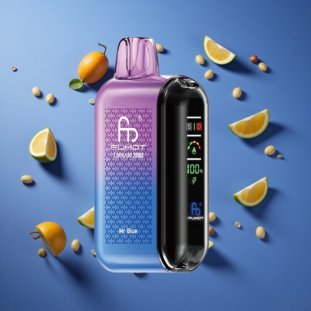 Blu Mr Fumot Tornado 20000 Puffs Capacità 20ml Italia vape